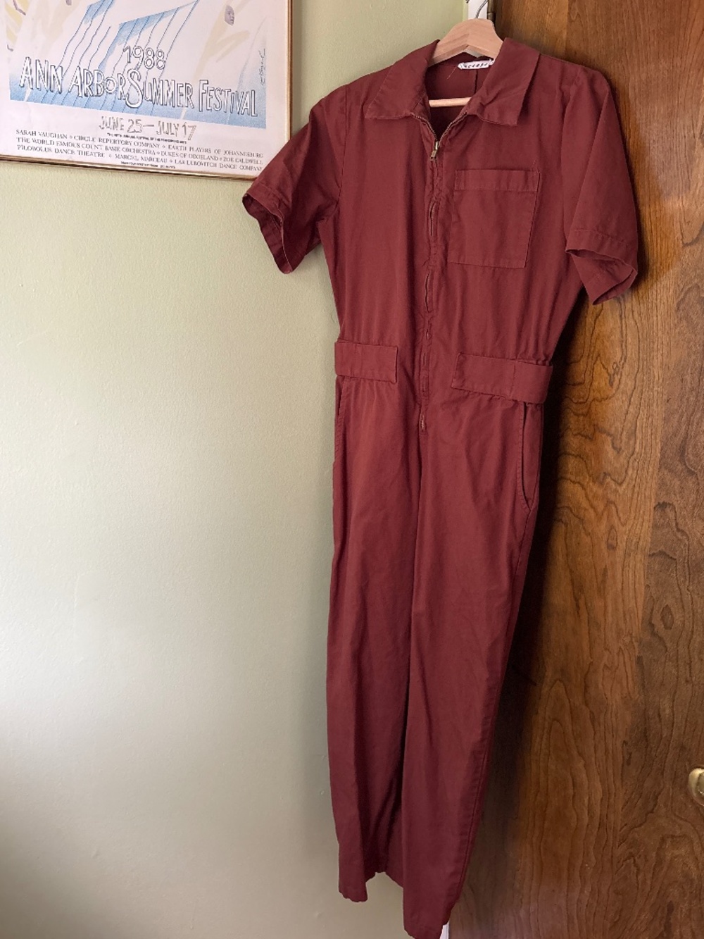 LACAUSA short sleeve jumpsuit